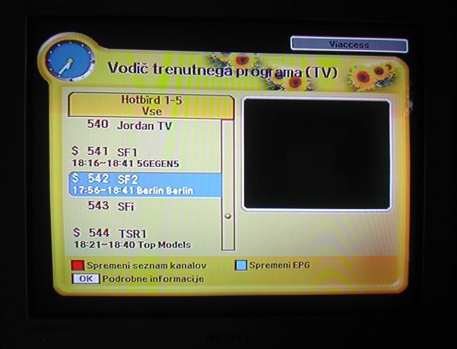 Found the Swiss program SF2, but I dont have the acess to watch it(above right)... I need 