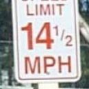 be carefully, especially for that 1/2 mph...LOL