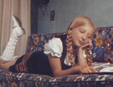 Edith kot otrok - foto