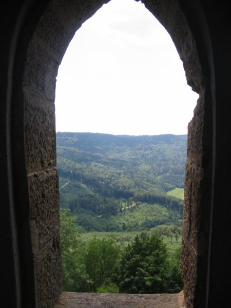 pogled iz stolpa