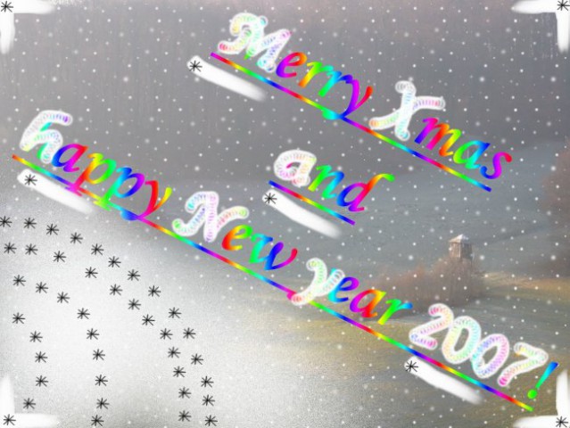 Mery Xmas and happy New year 2007!