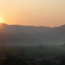 zahajajoče sonce