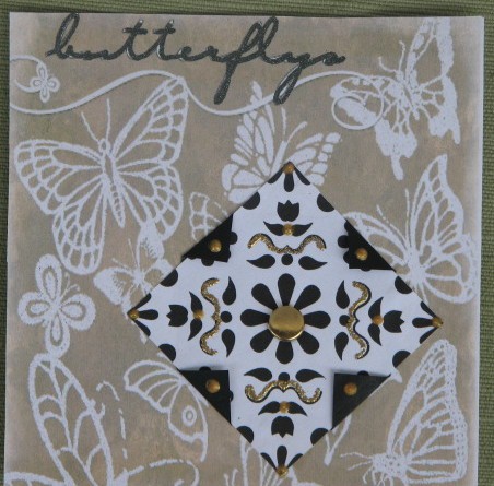 Butterfly ornament 3/8