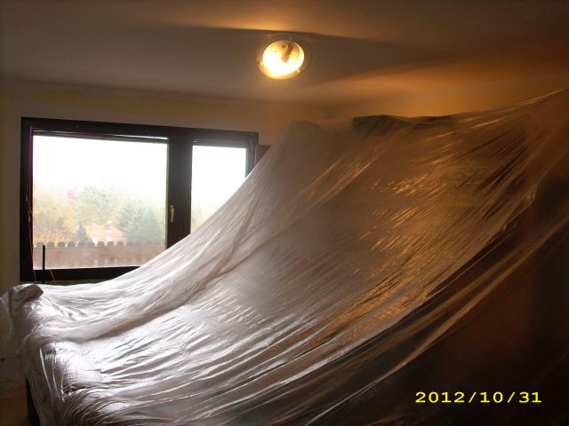 Preurejanje dnevne sobe, november, 2012 - foto