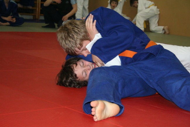Zadnja zmaga v otroški judo ligi 2007/2008.