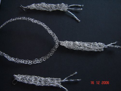 Nakit - Kompleti ogrlic in uhanov - foto