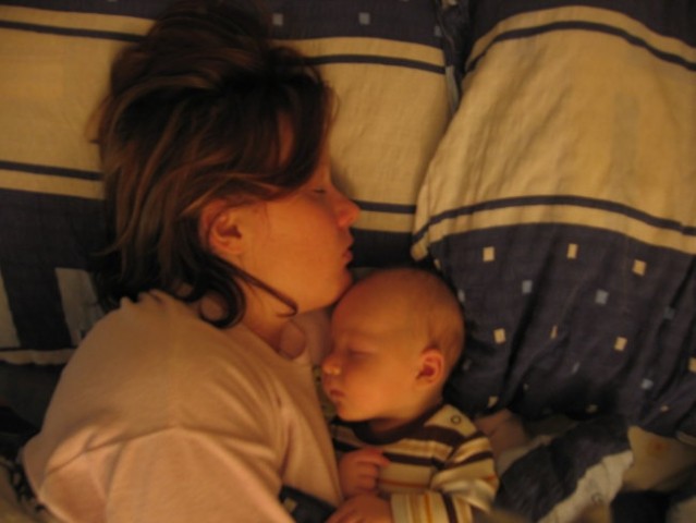 Cartanje z mamico 12.11.2006