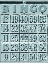 Tim holtz bingo