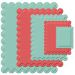 Classic Scalloped Rectangles Large