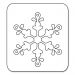 Sizzix Sizzlits Die - Snowflake #23