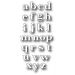 Memory Box Classic Lowercase Alphabet