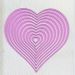 Nellies Multi Frame Die MFD060 Straight heart