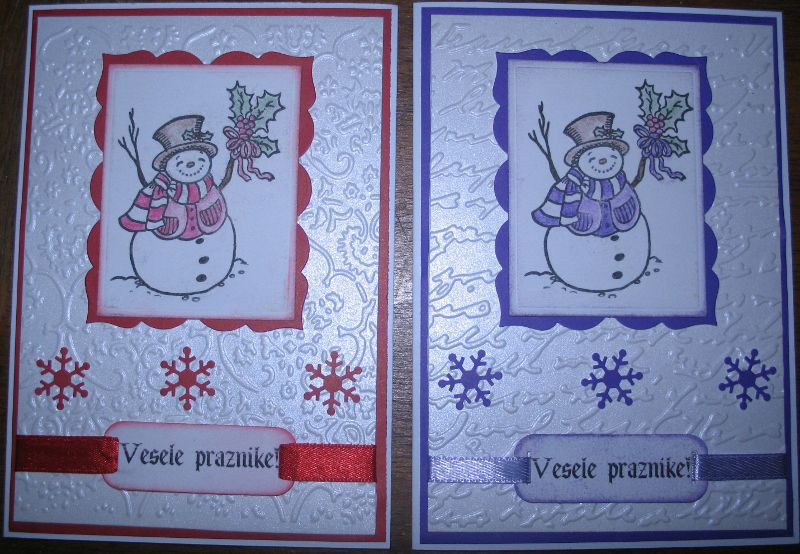 Snežaka :) G. Rdečko in G. Viola :)