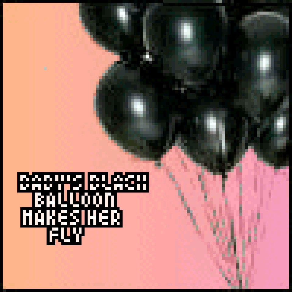 Blackly ballons - foto povečava