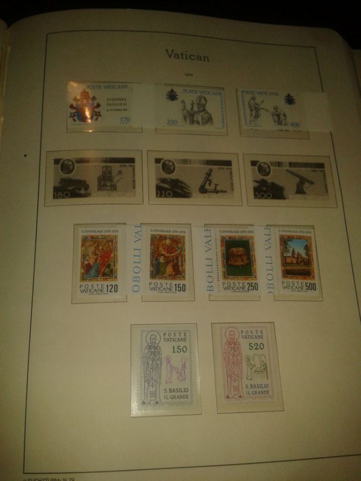 Vatikan stamps - fascicles like catalogue - foto povečava