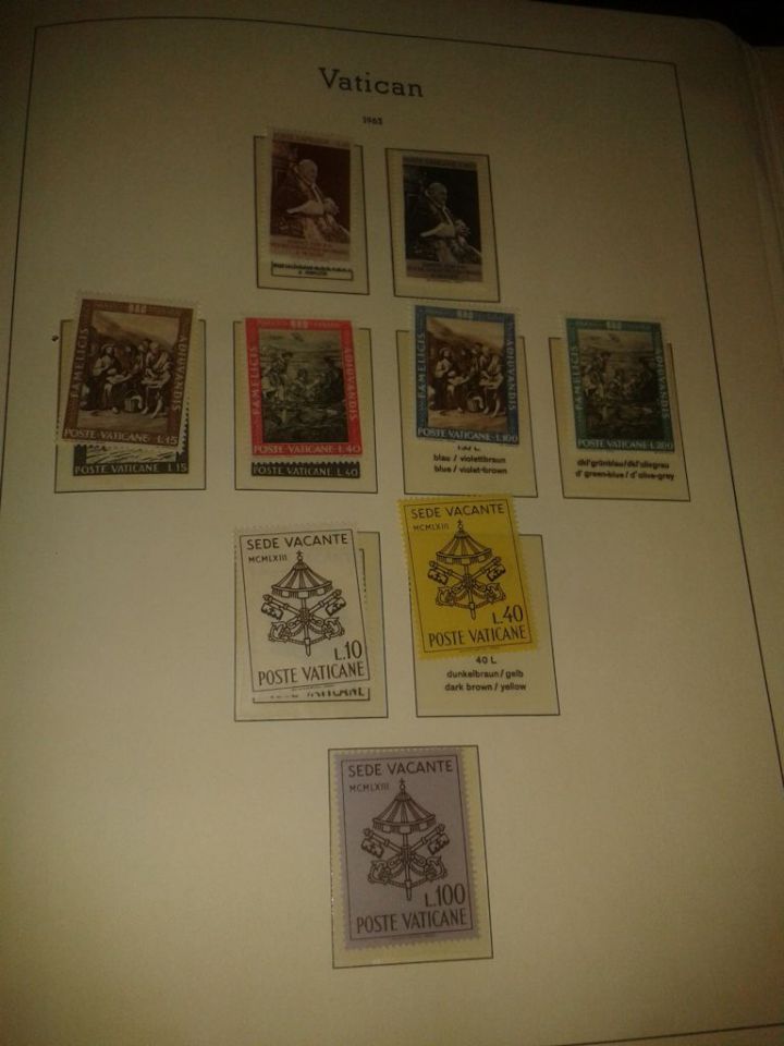Vatikan stamps - fascicles like catalogue - foto povečava