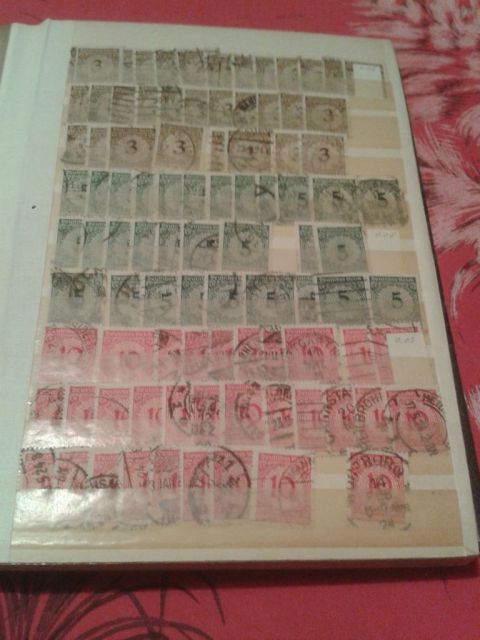3rd reich 1 album with stamps - foto