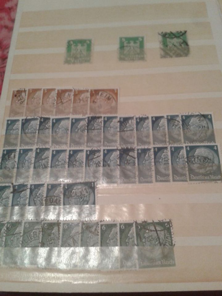 3rd reich 1 album with stamps - foto povečava
