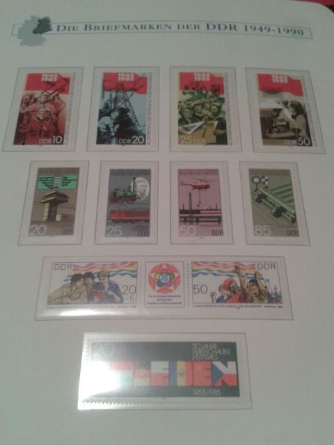 DDR 1949-90 fascicles catalogue series - foto