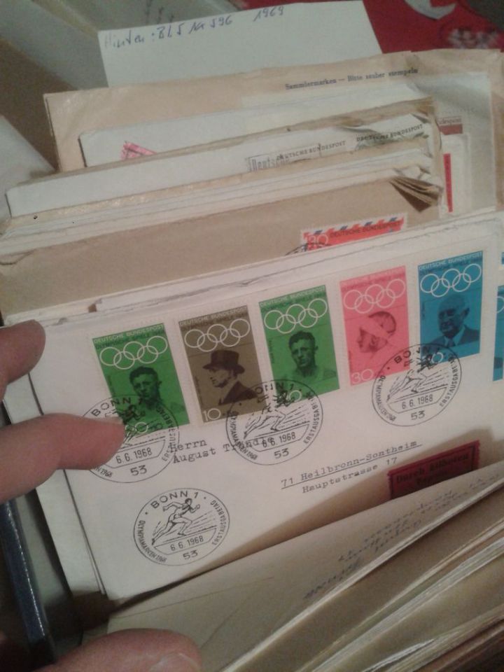 Envelopes with stamps MIX 1 - foto povečava