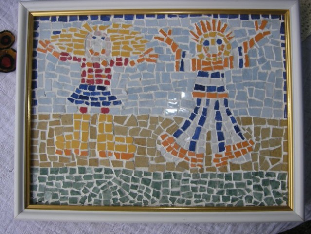 Mozaik za otroško sobo! 
