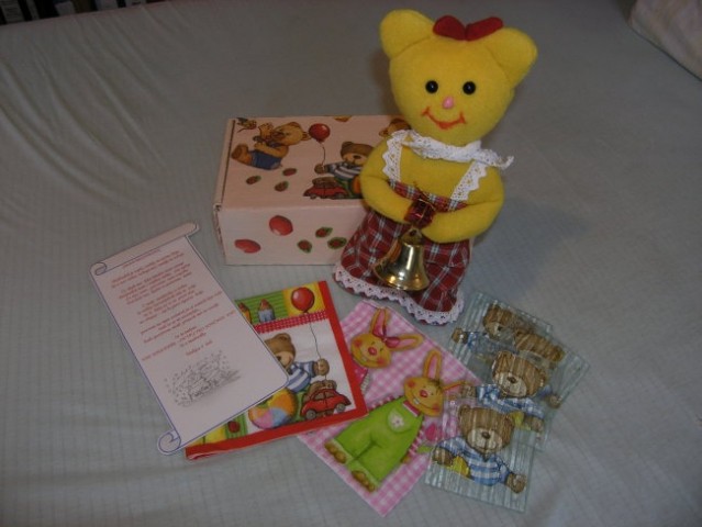 Swap medvedkov - to krasno darilo mi je poslala Tinkica 4! HVALA!!!