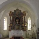 Notranjost avstrijske - rudarske cerkve.