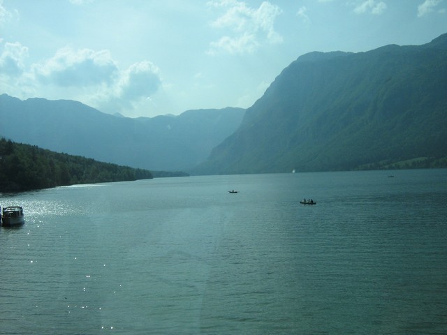 Pršivec tam zgoraj nad Bohinjskim jezerom.