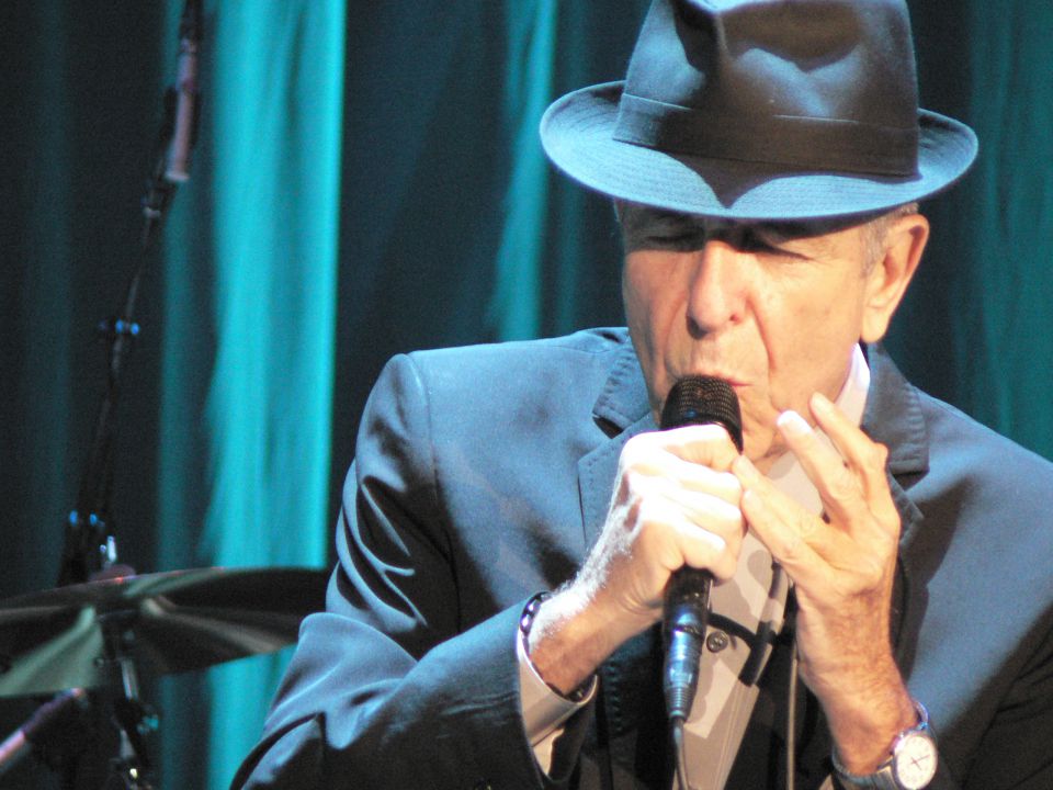 Leonard Cohen - foto povečava