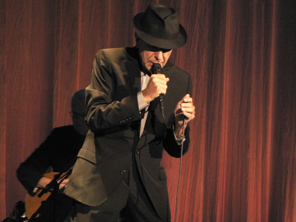 Leonard Cohen - foto povečava
