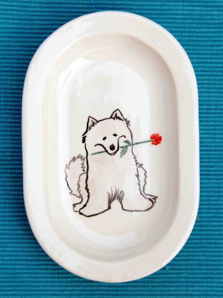 Samoyed - (16x12,5cm) - 10 €