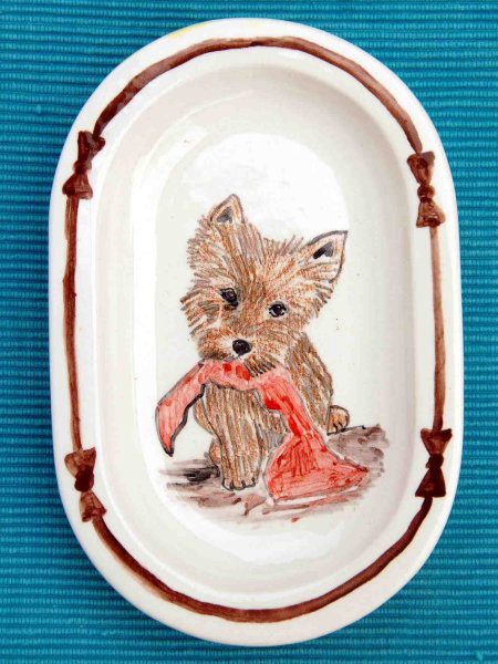 CaIrn terrier puppy (16x12,5cm) - 10 €