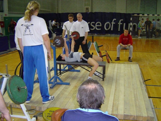 Powerlifting tekma, april 2006 (zmaga in drza - foto povečava