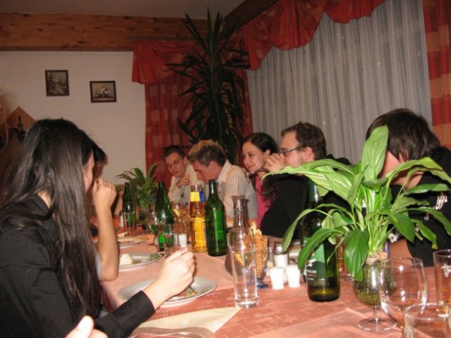 Večerja pri Adaničevičh, november, 2007 - foto